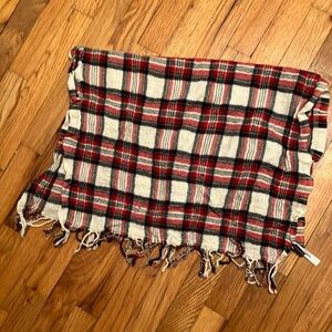 Talbot’s Wool Plaid Scarf